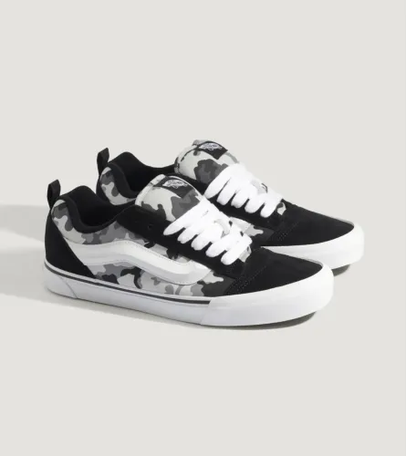 TÊNIS VANS KNU SKOOL CAMO BLACK WHITE