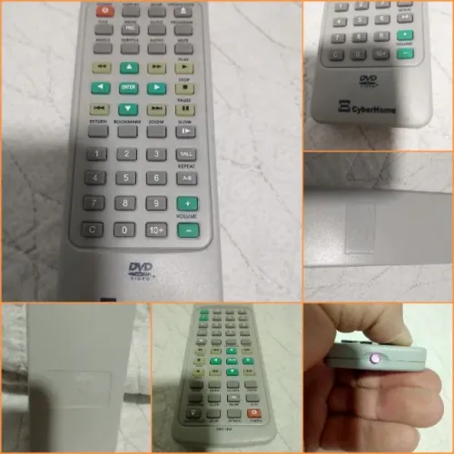 Controle Remoto De Dvd Cyberhome Ch-dvd 300 (Usado) - ORIGINAL