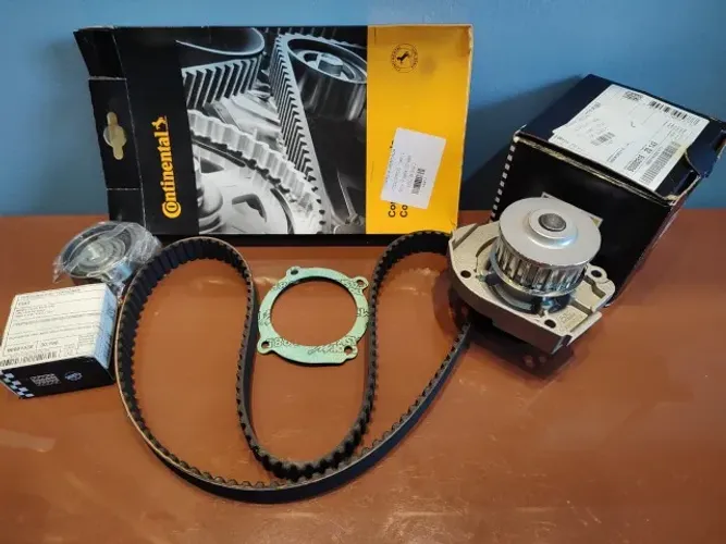 Kit Correia + Bomba Dágua Palio Siena Strada Uno Mobi + Esticador de correia