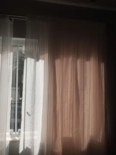 2 cortinas com voil