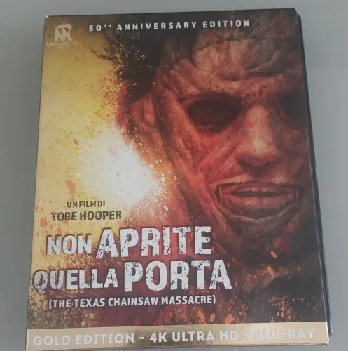 Blu Ray 4k - O massacre da Serra elétrica - Importado Itália- Sem legenda e áudio pt