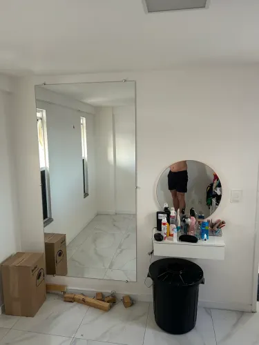 ESPELHO DE ALTA QUALIDADE 1 X 1,8 M PARA RETIRADA NO MONDUBIM 