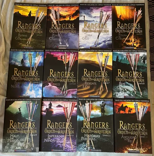 Coleção livro Rangers Ordem dos Arqueiros