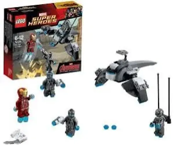 LEGO Marvel Super Heroes 76029 Iron Man vs The Mandarin + Manual