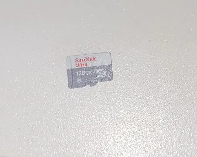 Cartão de memória 128 gb