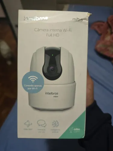 Câmera Intelbras Mibo Wi-Fi Full HD 360°