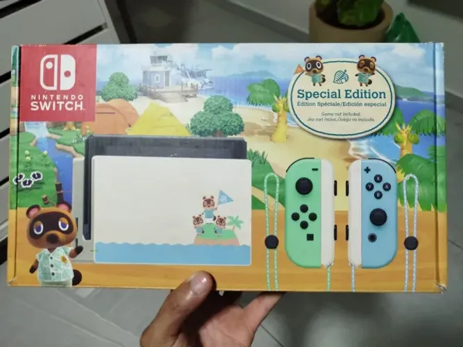 Nintendo Switch Special Edition Animal Crossing 32GB+120GB SD