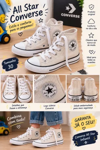 Tênis All star infantil