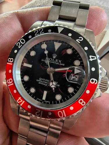 Relógio Automático Máquina Suíça GMT Master II