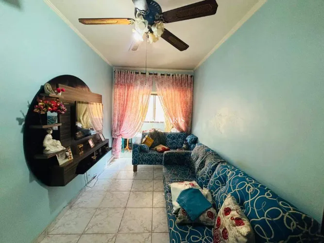Apartamento 1 dorm. na Guilhermina, Praia Grande/SP | 55m² | 1 vaga