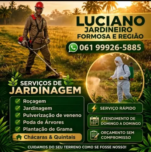 Luciano Jardinagem & Marido de aluguel