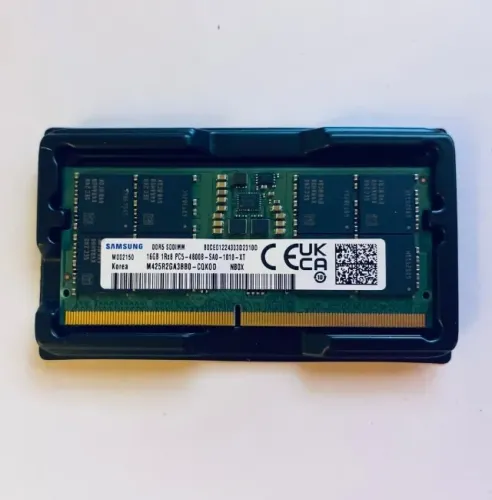 Memória RAM DDR5 16GB 4800MHz Samsung Notebook