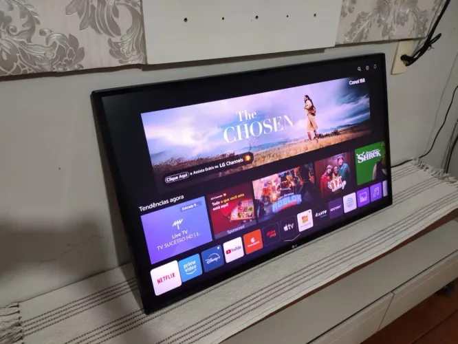Tv 43 pol.smart Wi-Fi LG. Leia a descrição.