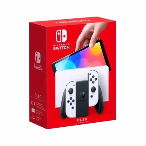 PROMOÇÃO Nintendo Switch OLED BRANCO - NOVO LACRADO 