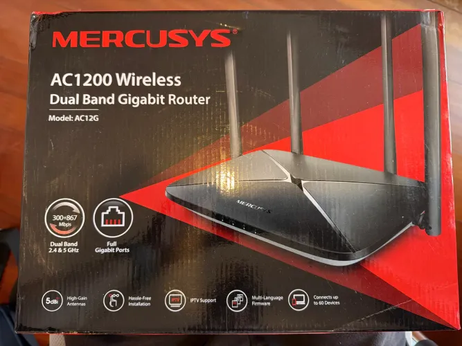 Roteador Mercusys Ac1200 Wireless