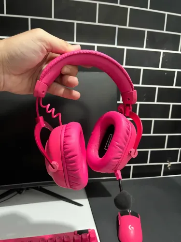 Headset Logitech G PRO X 2 LIGHTSPEED Wireless Magenta/Pink