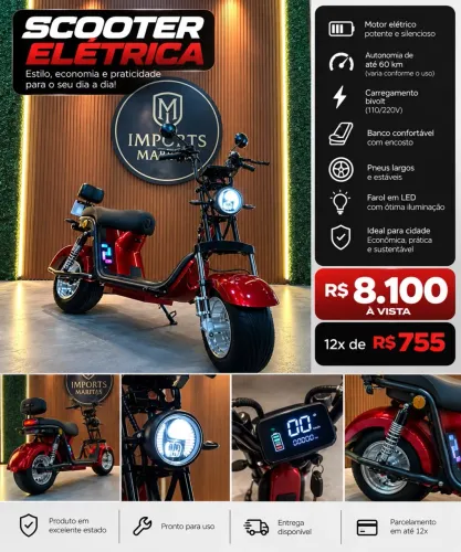 Moto Scooter elétrica 