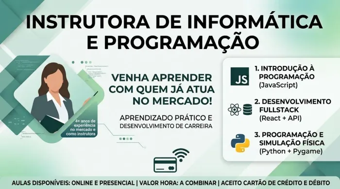 Aulas de programação