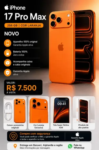 IPHONE 17 PRO MAX 256GB