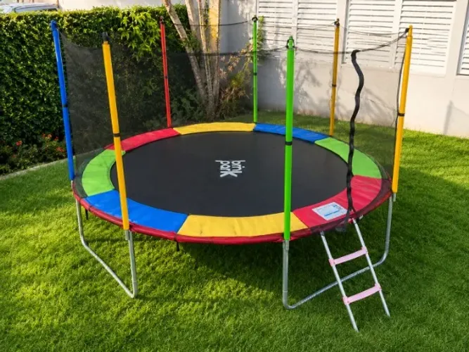 Cama Elástica / Pula-Pula BrikPark 3,05m com Rede de Proteção