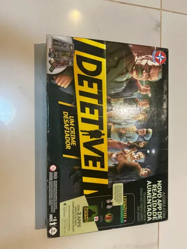 Jogo Detetive Um Crime Desafiador Estrela - Jogo em Ótimo Estado, Com a Caixa Rasgada 