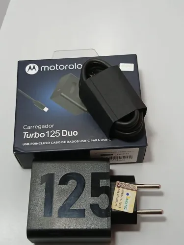 CARREGADOR MOTOROLA 125W TIPO C - ENTREGAMOS 