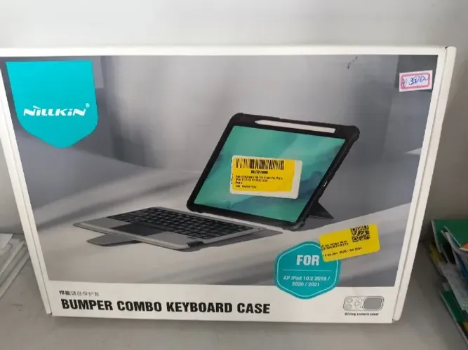 Lt 070 Capa keyboard Nillkin Case Pro Para Ipad 10.2 Preto
