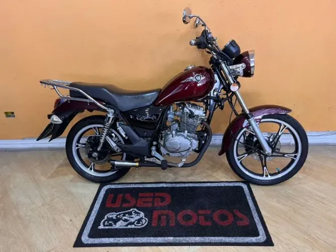 Haojue Chopper Road 150 2020 Vermelha