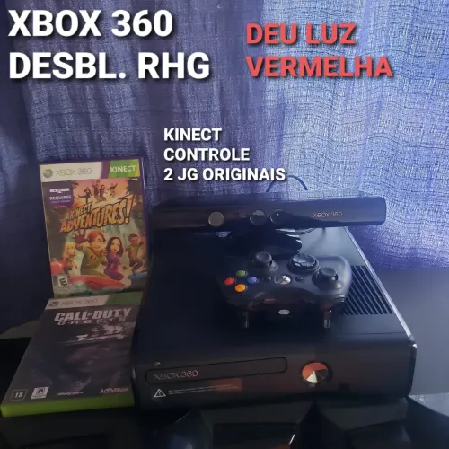 Xbox Deu luz vermelha mandar revisar