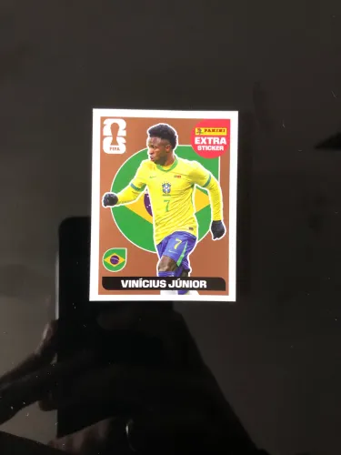 Figurinha Legend Vinícius Júnior Bronze Copa do Mundo 2026