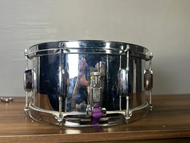 Caixa Pearl Steel Shell 1990 14x6.5
