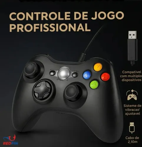 Controle paralelo novo de Xbox 360