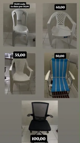 Vendo coisas de casa