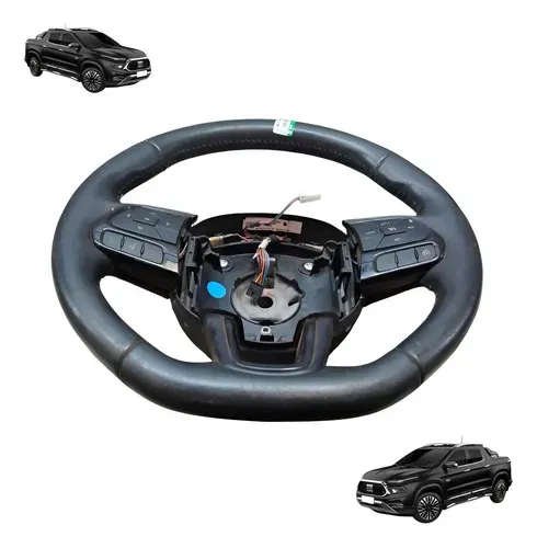 Volante Direção Fiat Toro 2.0 2017 A 2020 Preto