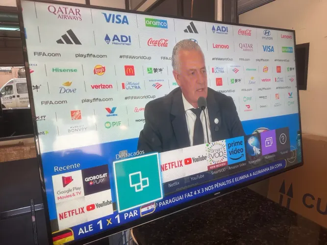 Smart tv 55 polegadas Samsung, com garantia no seu nome