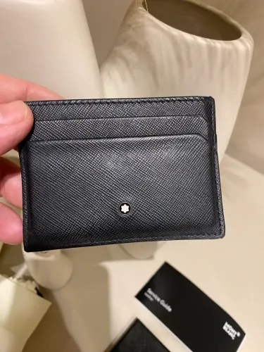 Porta Cartões Carteira Mont Blanc Original