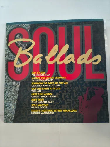LP vinil Soul Ballads, The Manhattans, Lisa Lisa and Cult Jam, Chuck Stanley, Rainy Davis