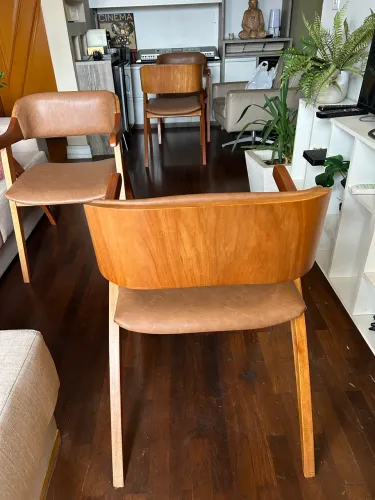 Conjunto de 4 cadeiras
