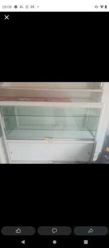 Vitrine e balcão
