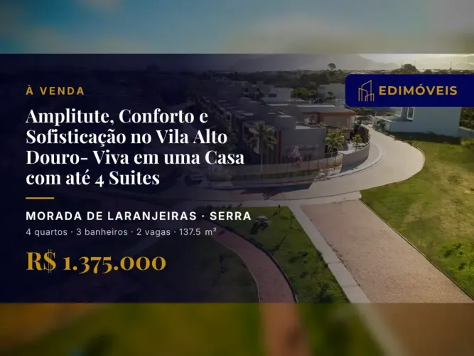Casa 4 quartos no Morada de Laranjeiras, viva com estilo e praticidade
