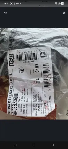 Bota de segurança bracol nova.
