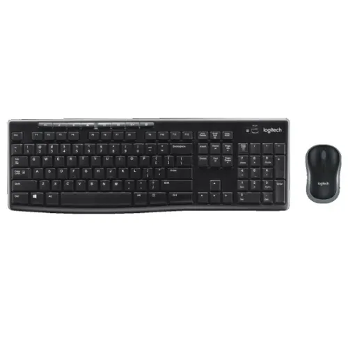 KIT TECLADO E MOUSE LOGITECH WIRELESS MK270 PRETO S/FIO NOVO LACRADO! 