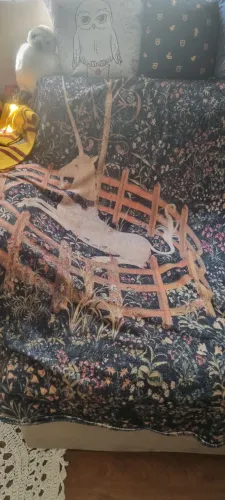 Manta tapeçaria unicórnio harry potter enigma do príncipe 