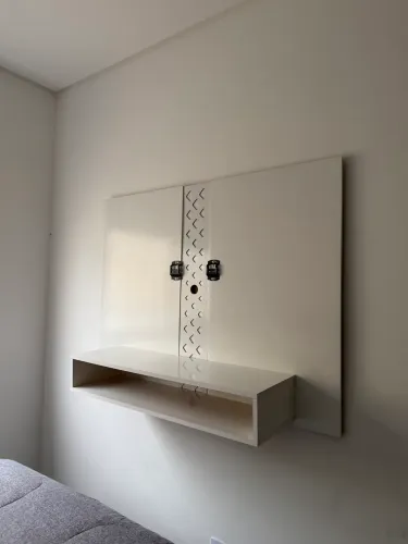 Painel Para Tv Até 47 Polegadas 120cm Branco