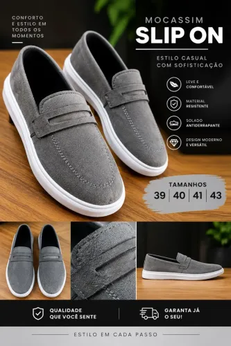 Mocassim slip