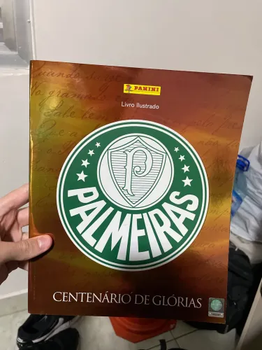 Álbum Centenário de Glórias Palmeiras panini - incompleto