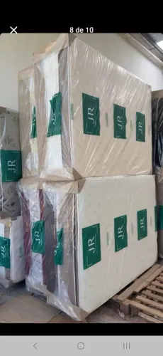 Cama box alta 