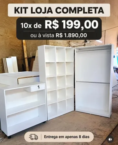 Kit loja completa