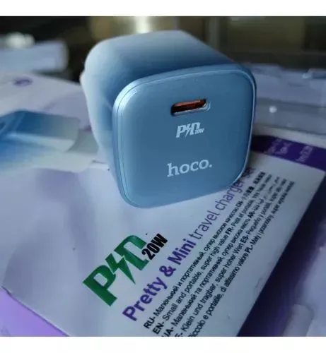 Carregador Para Iphone Com Cabo Hoco 20W (Original e Lacrado)