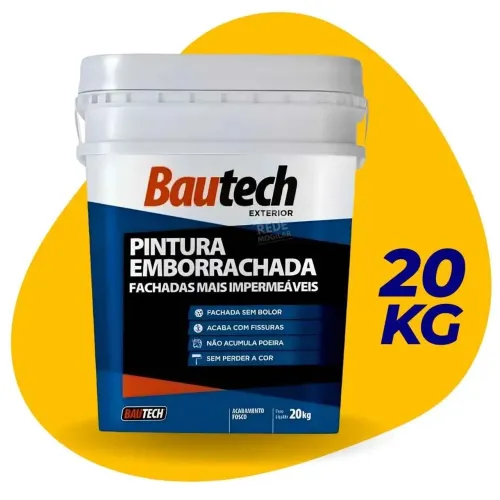 Tinta emborrachada bautech platina 20kg